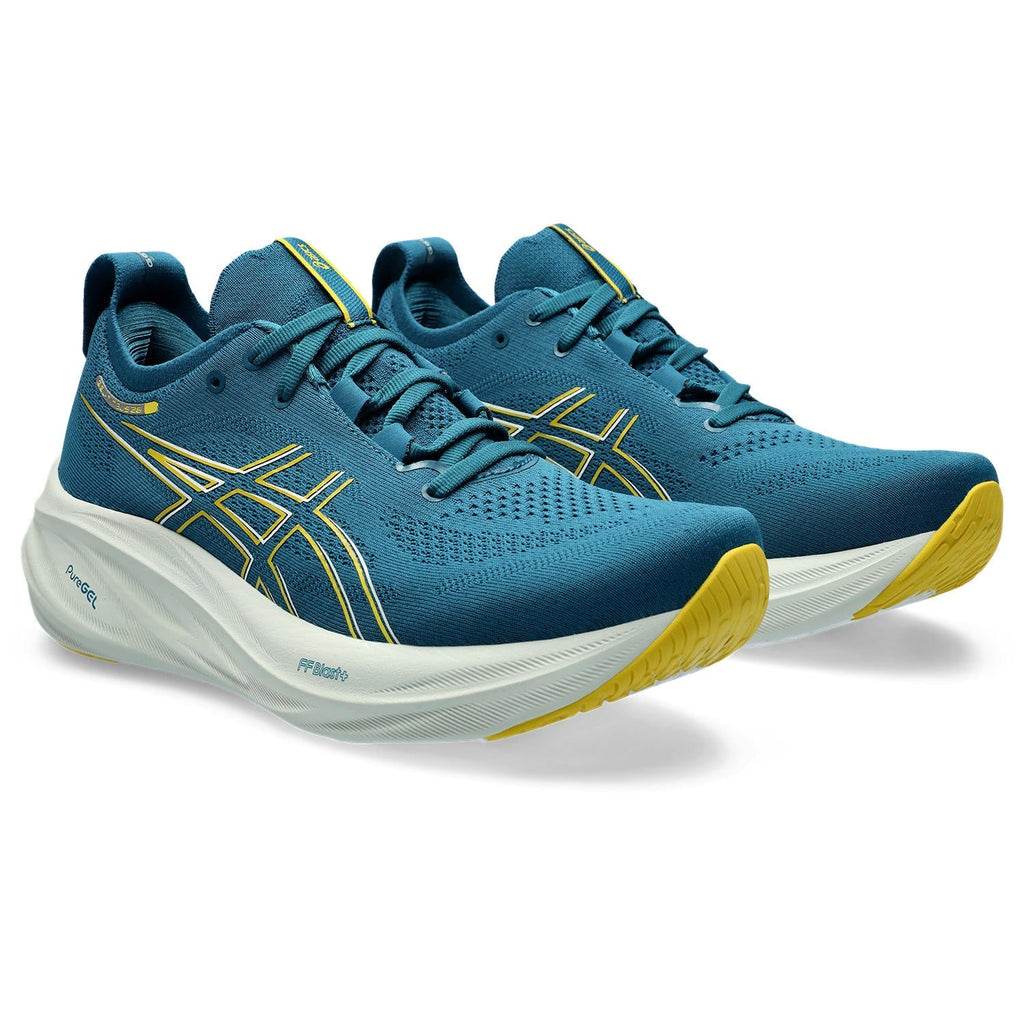 Asics Gel-Nimbus 26 Men's - Evening Teal/Mustard