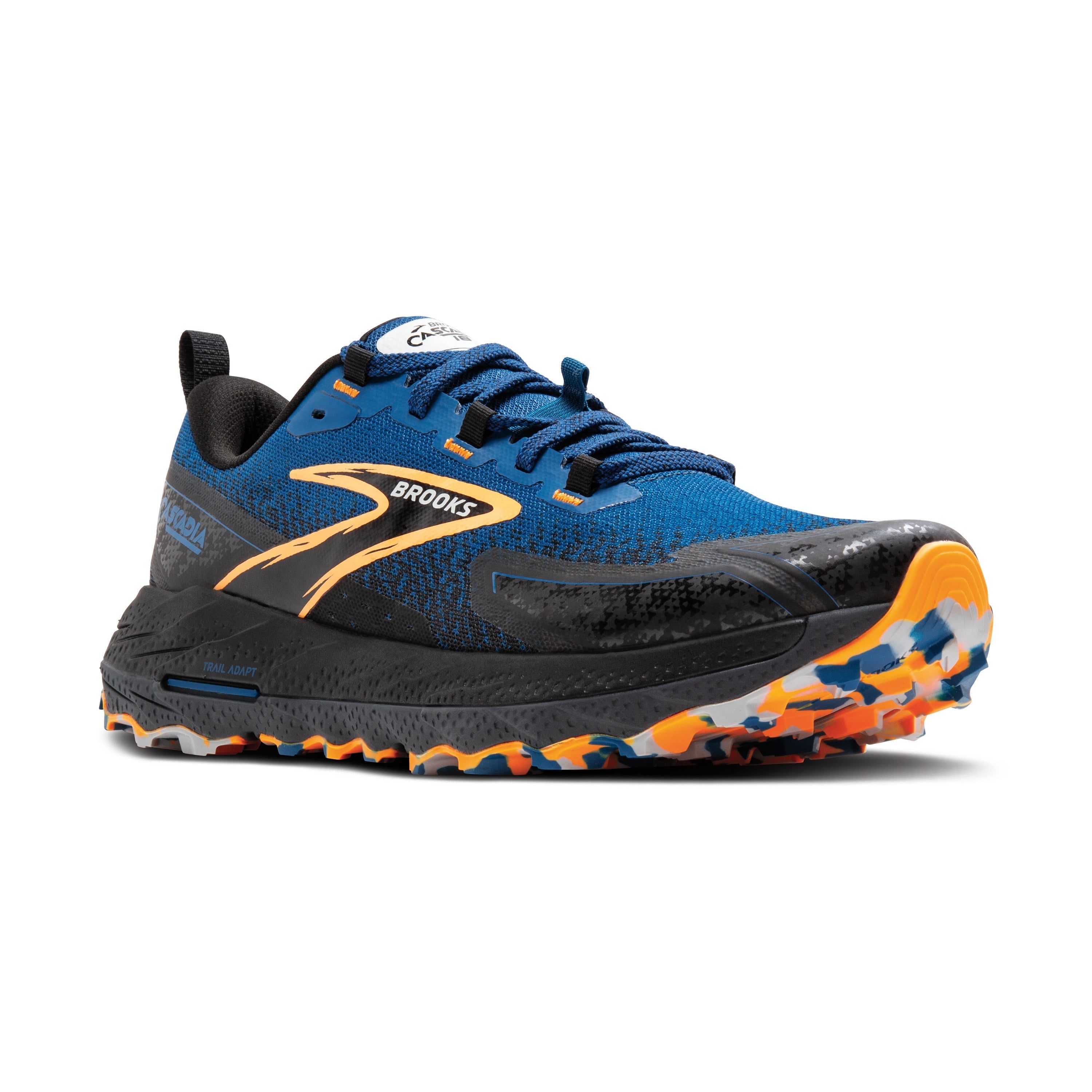 Brooks Cascadia 18 Men's - Blue Sapphire/Black/Orange