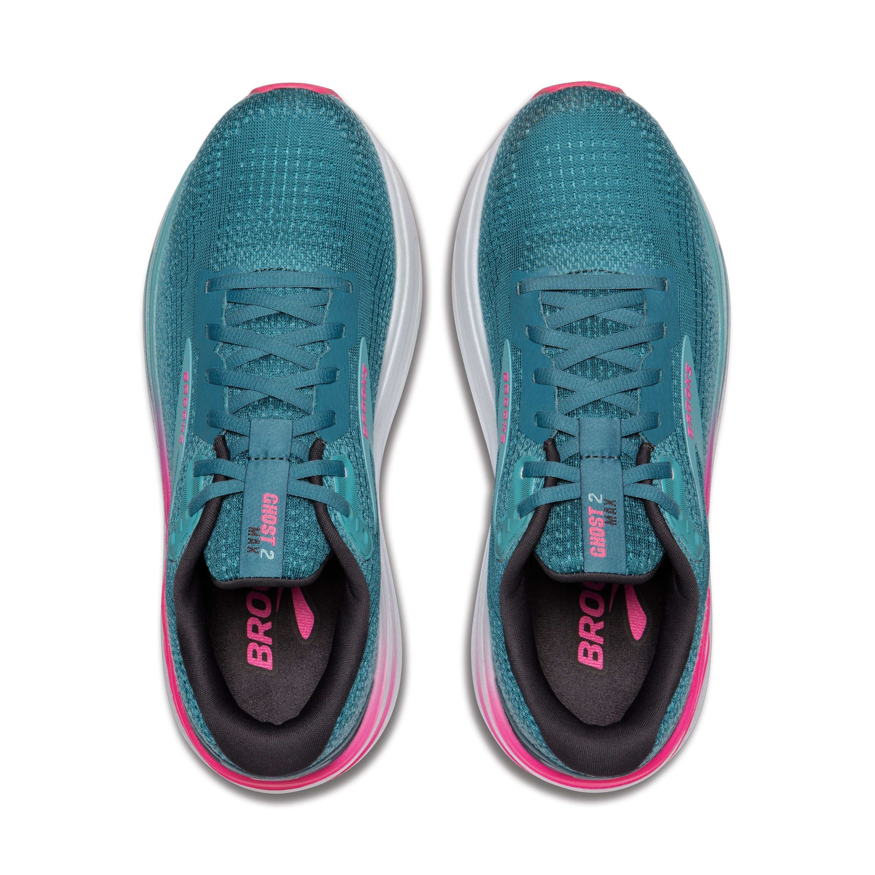 Brooks Ghost Max 2 Women's - Storm Blue/Knockout Pink/Aqua