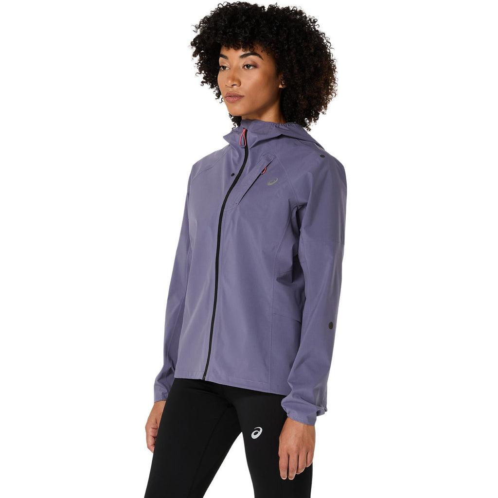 Asics Metarun Waterproof Jacket Women's - Greyish Purple