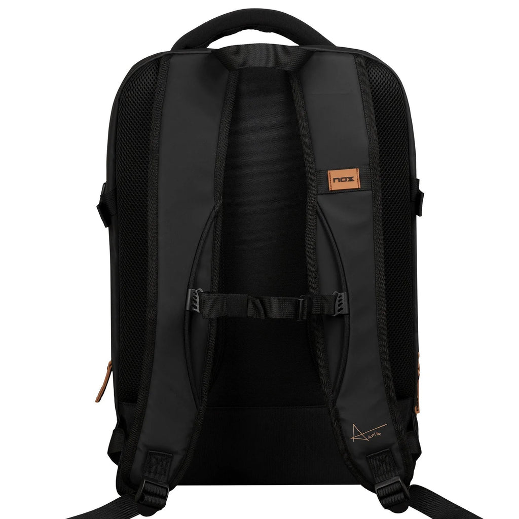 2024 Nox Luxury Open Series Padel Backpack (Black/Brown)