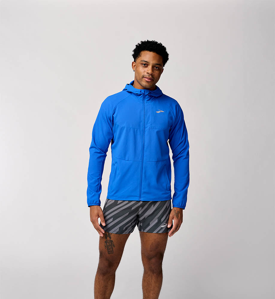 Brooks Canopy Jacket Men's - Neo Blue