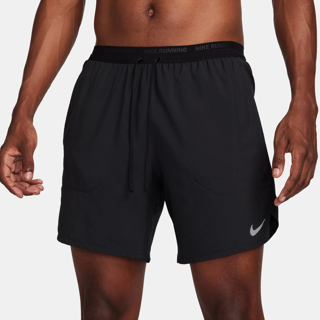 Nike Stride Men's Dri-FIT 2-in-1 Running Shorts - Black/Black/Black