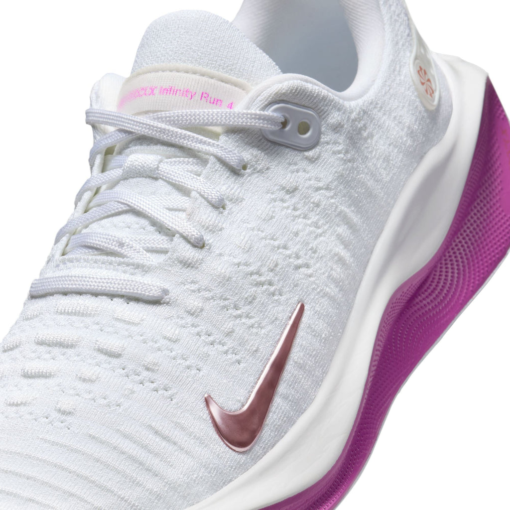 Nike ReactX Infinity RUN 4 Women's - White/Matallic/Hot Fuchsia