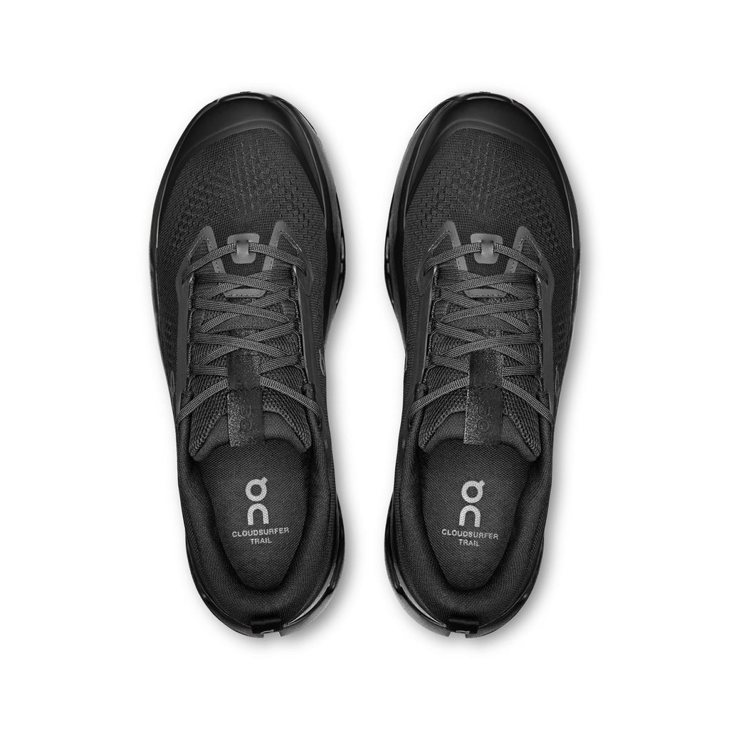 On Men's Cloud Surfer Trail 2 Black Eclipse