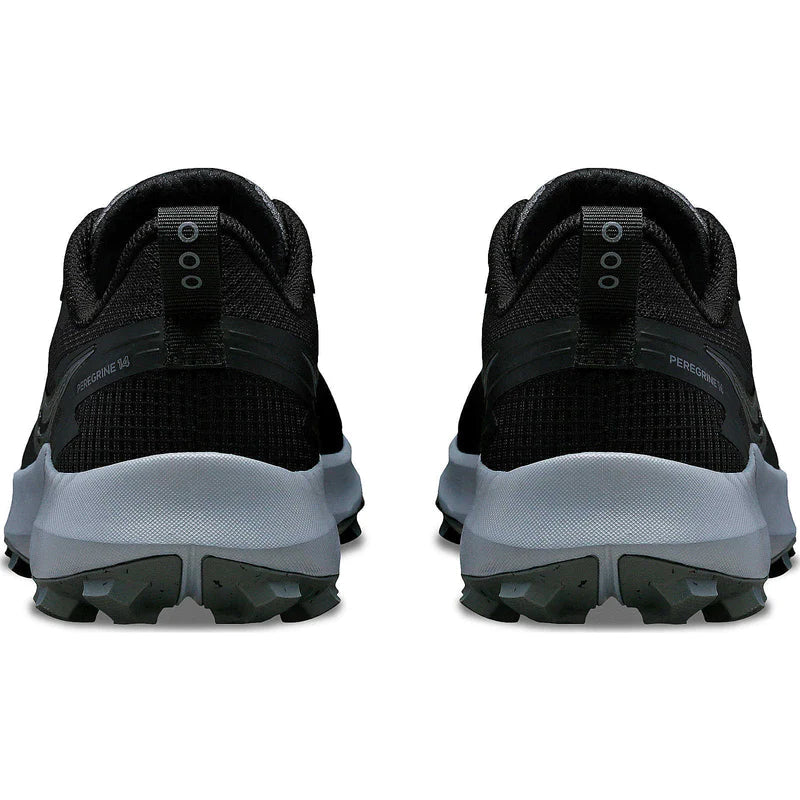 Saucony Peregrine 14 Men's Wide- Black/Carbon