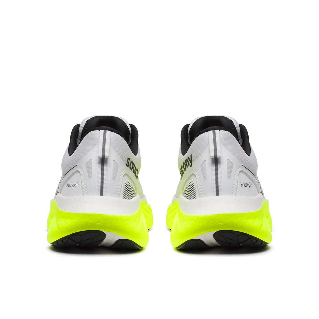 Saucony Triumph 22 Men's - White/Citron Blanc/Citron