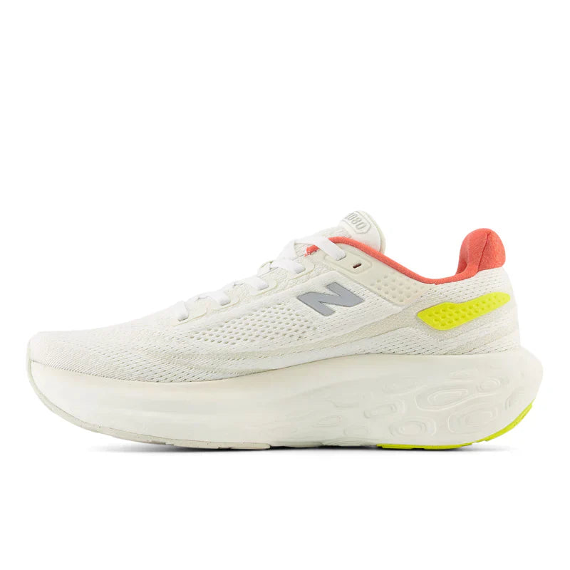 New Balance Fresh Foam X 1080v13 wide Women's- White/Orange/Blue