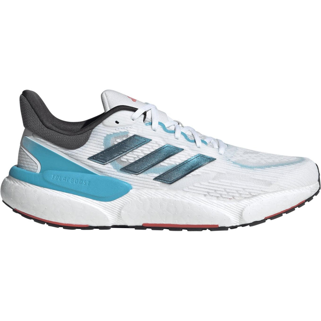 Adidas Solarboost 5 Men's - White/Black/Lucid Cyan