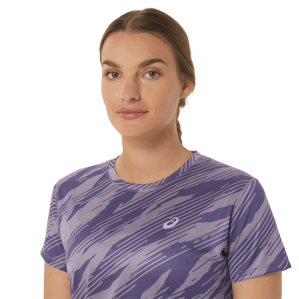 Asics Core All Over Print SS Top Women's
