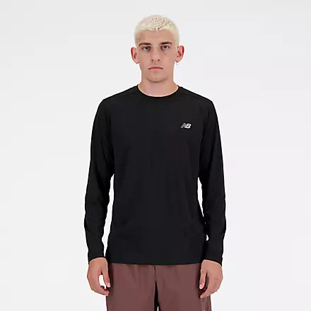 New Balance Sport Essentials Long Sleeve Top Men's - Black
