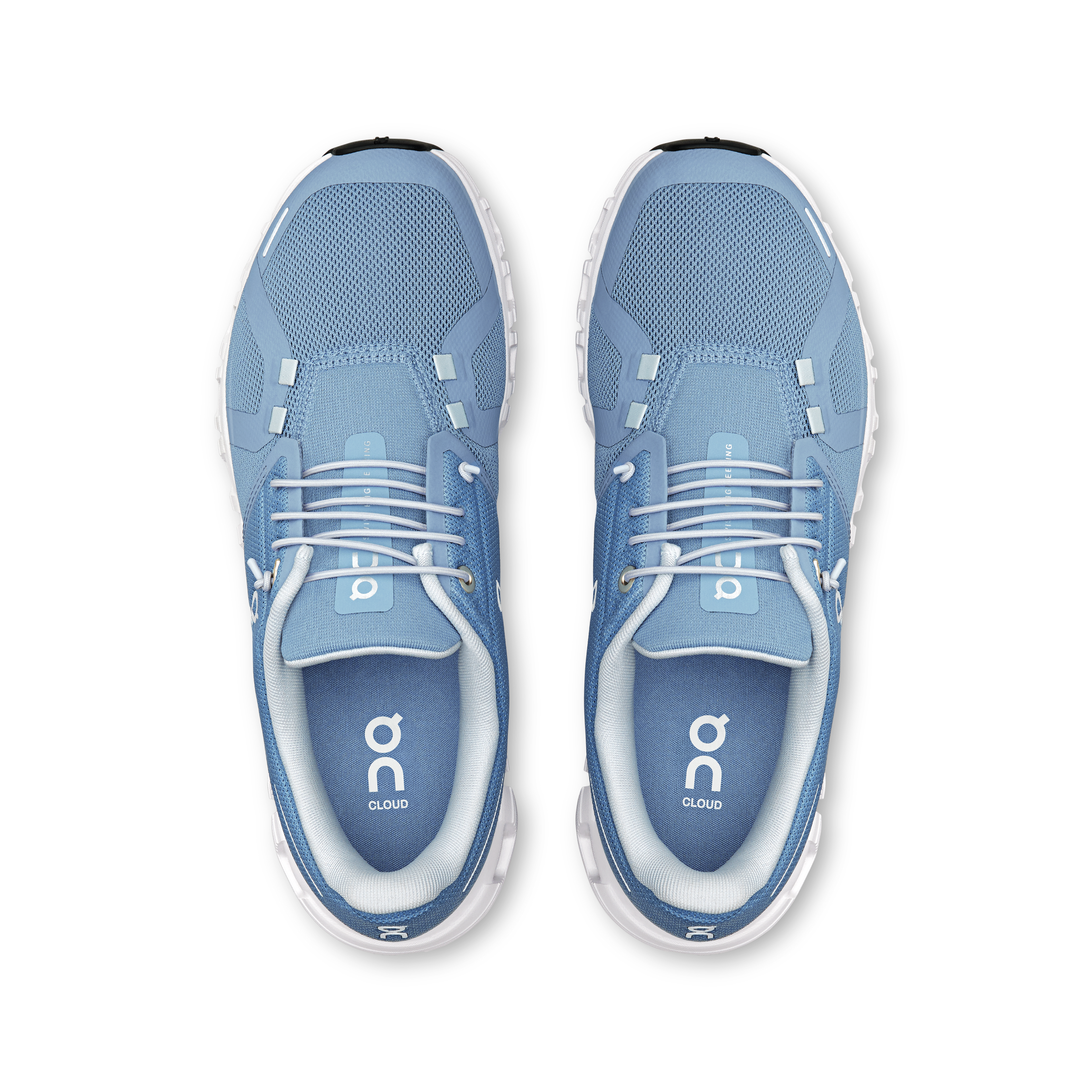 On Women's Cloud 6 Chambray White