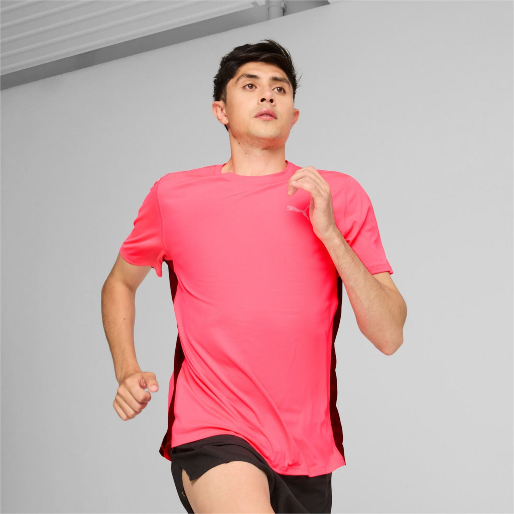 Puma Run Favourite Velocity T-Shirt Men's - Sunset Glow