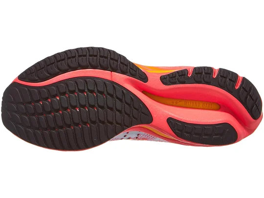 Mizuno Wave Rider 27 Women's - White/Black/Dubarry