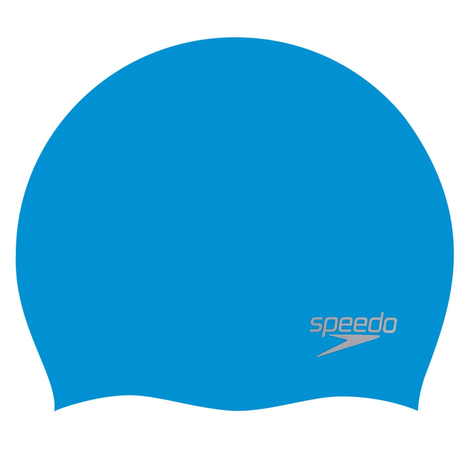 Speedo Plain Moulded Silicone Cap