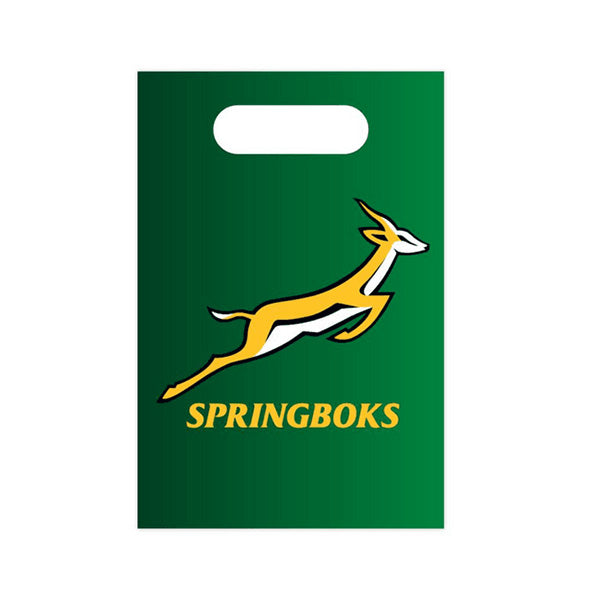 Springboks Paper Party Bags x8